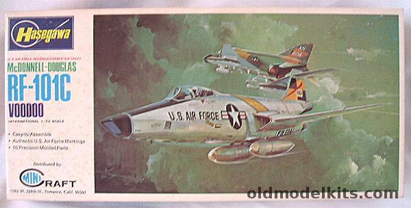 Hasegawa 1/72 McDonnel Douglas RF-101C Voodoo, JS037-150 plastic model kit